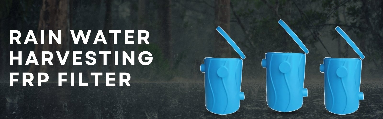Rain Water Harvesting FRP Filter 